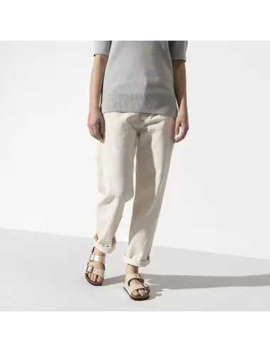 Birkenstock | Arizona Birko-Flor Graceful Pearl White | 1009921