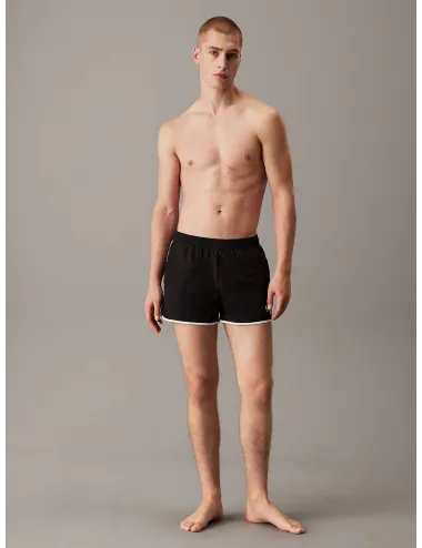 Calvin Klein | Short da bagno Runner CK Monogram | KM0KM01119-BEH