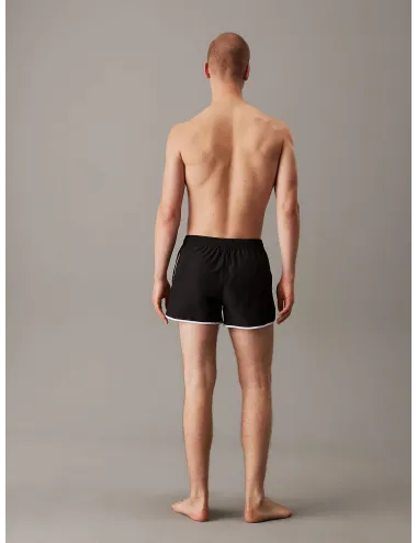Calvin Klein | Short da bagno Runner CK Monogram | KM0KM01119-BEH