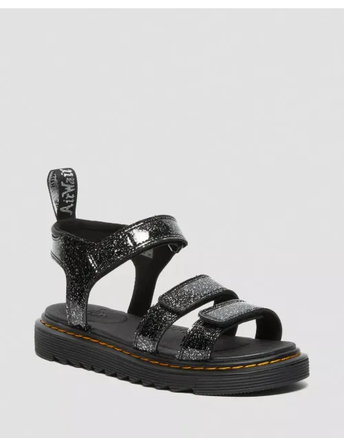 Dr. Martens Kid | SANDALI KLAIRE J BLACK COSMIC GLITTER | 27250001