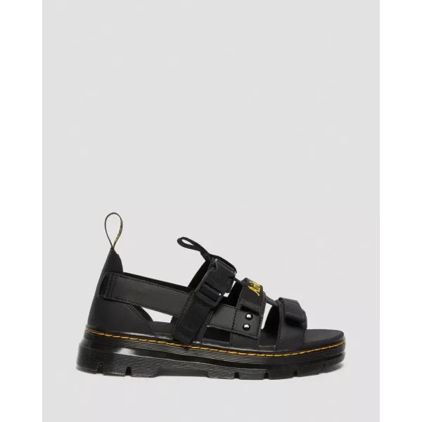 Dr. Martens | Sandali Pearson Black Element + Webbing | 26473001