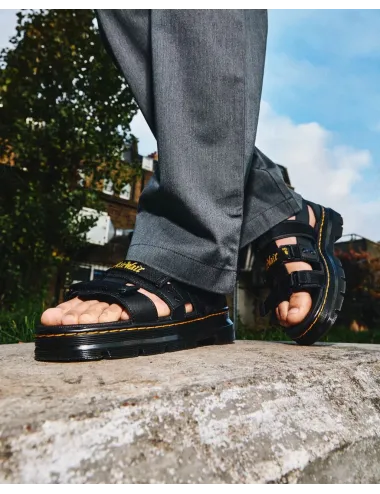 Dr. Martens | Sandali Pearson Black Element + Webbing | 26473001