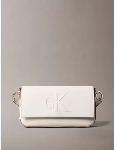Calvin Klein |SCULPTED FLAP SHOULDER Donna| LV04K3148G-WGY