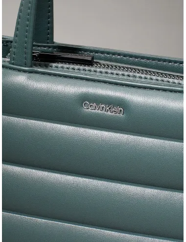Calvin Klein |LINE QUILT MINI TOTE Donna| K60K612116-LG2