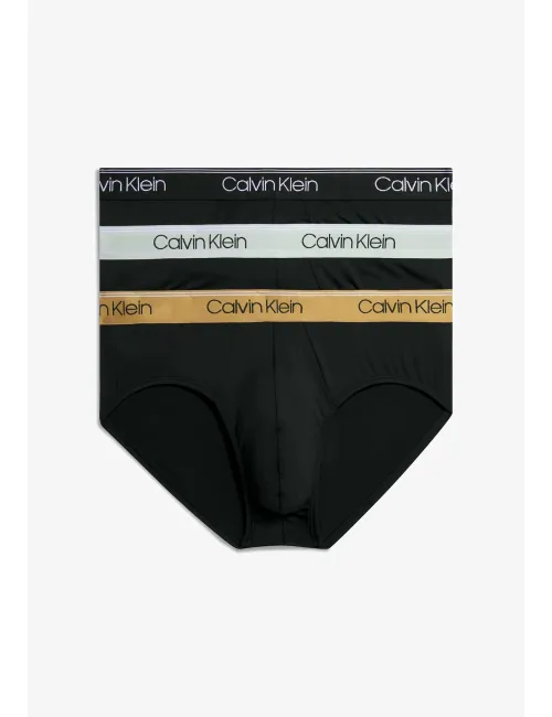 Calvin Klein |3-Pack - Basic Brief/Slip Uomo| NB2568A-GF0