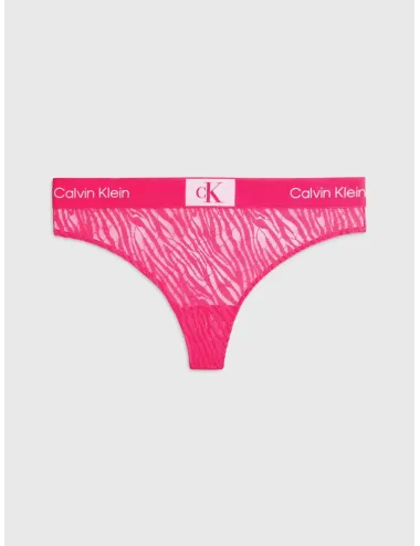 Calvin Klein |PERIZOMA PIZZO FUXIA Donna| QF7378E FUD