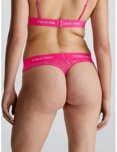 Calvin Klein |PERIZOMA PIZZO FUXIA Donna| QF7378E FUD