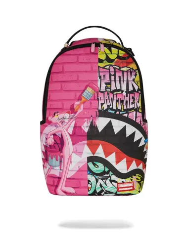 Sprayground |PINK PANTHER PAINTING OVER GRAFFITI| 910B7007NSZ