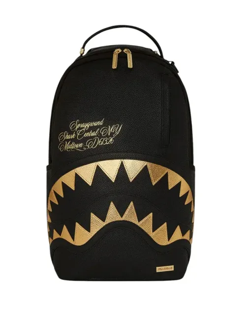 Sprayground |SHARK CENTRAL GOLD DLXSV| 910B7166NSZ