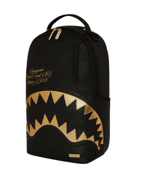 Sprayground |SHARK CENTRAL GOLD DLXSV| 910B7166NSZ