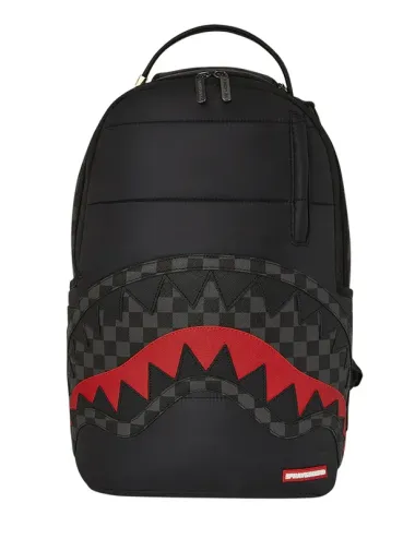 Sprayground |BLACK PUFFER GREY CHECK| 910B6780NSZ