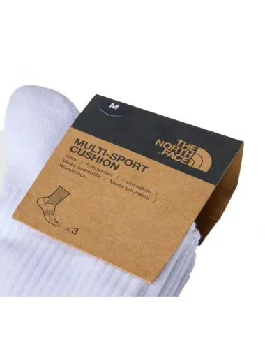THE NORTH FACE  |3-PCK CALZINI WHITE| NF0A882HFN4