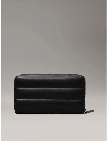 Calvin Klein | PORTAFOGLIO ZIP INTEGRALE TRAPUNTATO | K60K612199