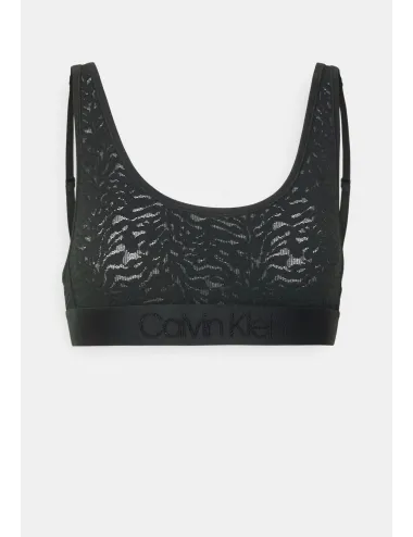Calvin Klein | BRALETTE IN PIZZO NERO | QF7340E UIB1