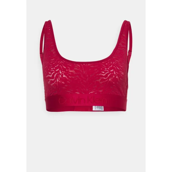 Calvin Klein | BRALETTE IN PIZZO BORDEAUX | QF7340E FDK