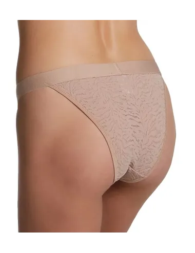 Calvin Klein | HIGH LEG TANGA IN PIZZO | QF7347E