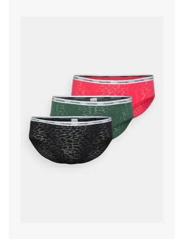 Calvin Klein | 3 PACK SLIP DA DONNA IN PIZZO | QD5069E GP6