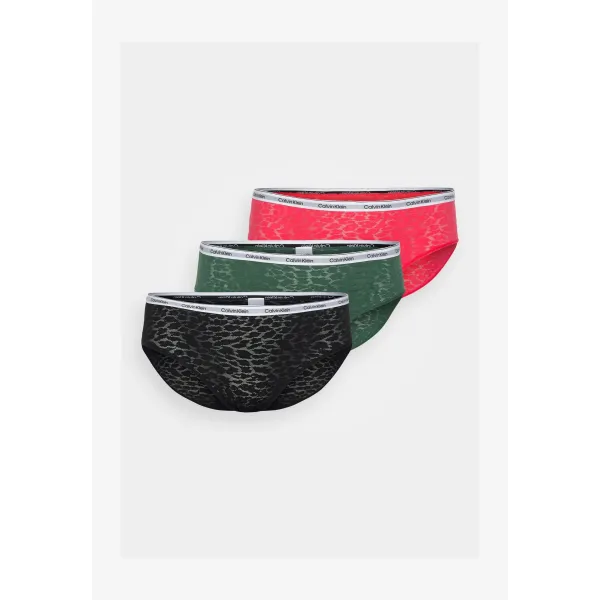 Calvin Klein | 3 PACK SLIP DA DONNA IN PIZZO | QD5069E GP6