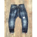 Jeans con rotture e pittura MIKE L402A "I'M BRIAN"