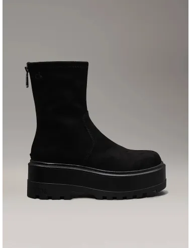 Calvin Klein | Stivali platform in finto camoscio | YW0YW01602