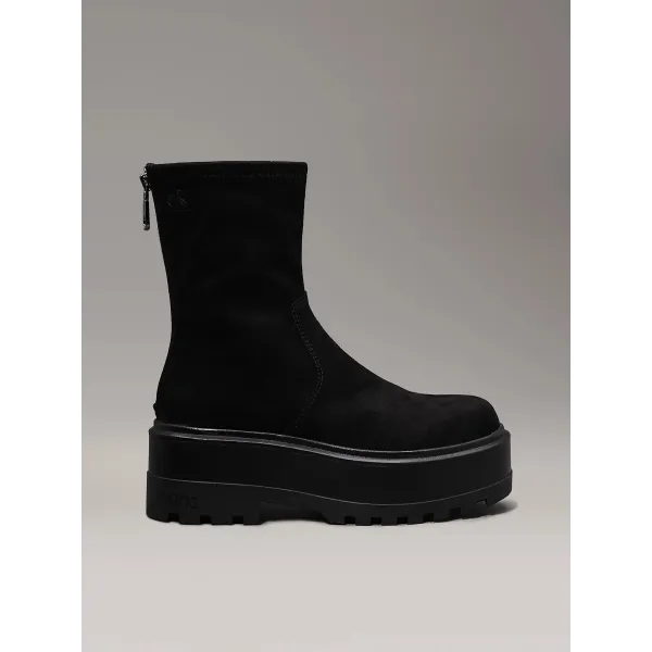 Calvin Klein | Stivali platform in finto camoscio | YW0YW01602