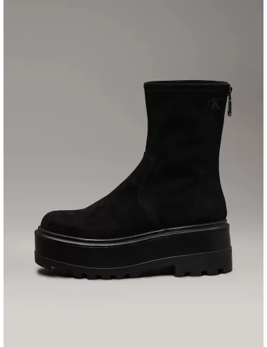 Calvin Klein | Stivali platform in finto camoscio | YW0YW01602