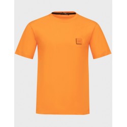 T-Shirt Arancio Con Patch - J.B4