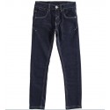 Jeans slim fit con ricamo sulle tasche - Sarabanda