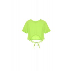 T-Shirt Monocolour con dettaglio Fiocco - Imperial fashion