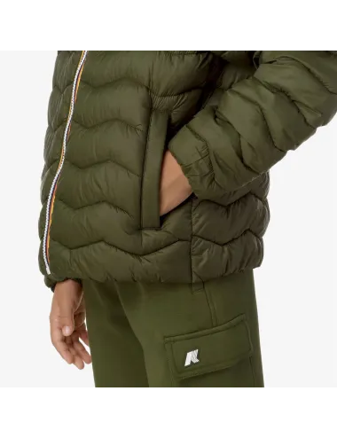 K-Way Kid | GIUBBINO P. JACK QUILTED WARM | K6116FW