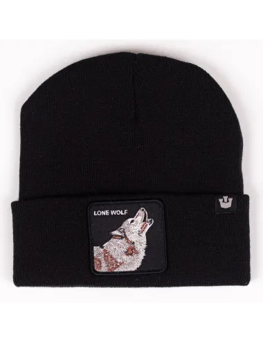 Goorin Bros | Beanie Lone Wolf - Lupo | 107 0120 BLK