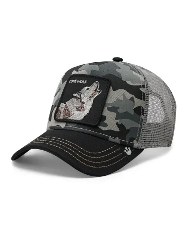 Goorin Bros | Cappello visiera Lupo camouflage | 101 0057 BLK