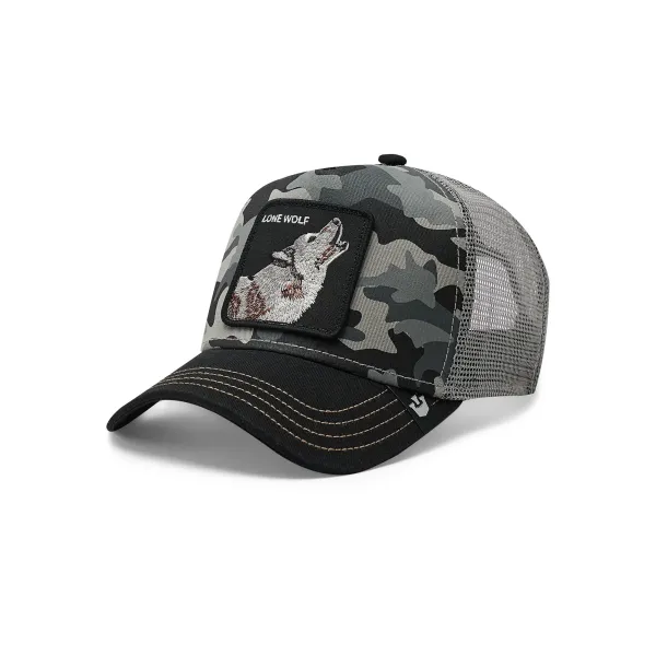 Goorin Bros | Cappello visiera Lupo camouflage | 101 0057 BLK