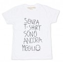 T-shirt Senza T-shirt Sono Ancora Meglio M2013 "HAPPINESS"