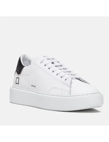 D.A.T.E. | SFERA CALF WHITE-BLACK | W391-SF-BA-WB