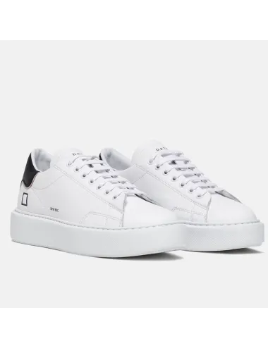 D.A.T.E. | SFERA CALF WHITE-BLACK | W391-SF-BA-WB