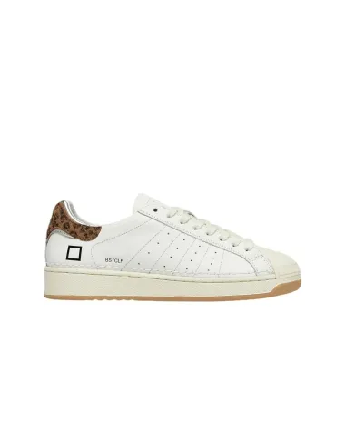 D.A.T.E. | BASE CALF WHITE-LEOPARD | W411-BA-CA-WD
