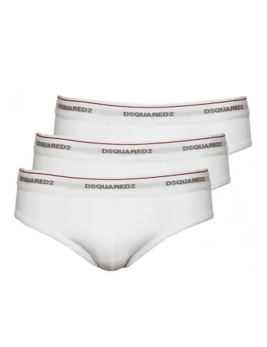 DSQUARED2 | 3-Pack Basic Brief/Slip | Spedizione gratis | DCX610040