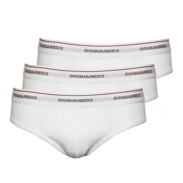 DSQUARED2 | 3-Pack Basic Brief/Slip | Spedizione gratis | DCX610040