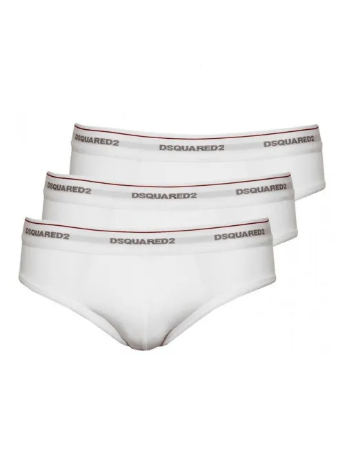 DSQUARED2 | 3-Pack Basic Brief/Slip | Spedizione gratis | DCX610040