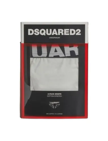DSQUARED2 | 2-Pack Basic Brief/Slip | Spedizione gratis | DCX670030