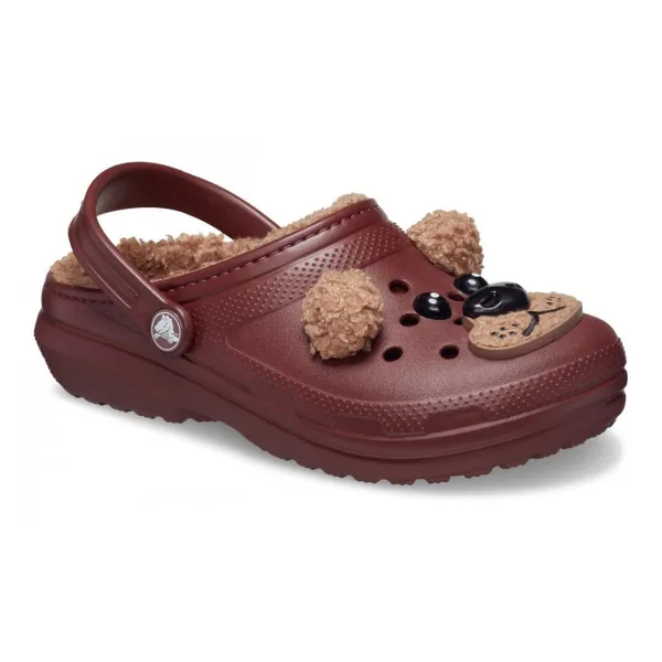 Crocs |  Classic Lined IAM Brown Bear Clog Toddler | CR.210019