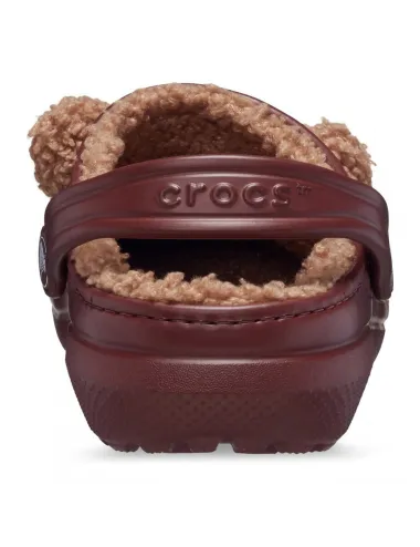 Crocs |  Classic Lined IAM Brown Bear Clog Toddler | CR.210019
