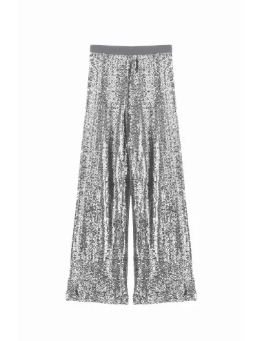 Imperial Fashion | Pantaloni a zampa in paillettes | P5O6IRH