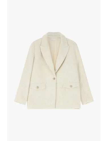 Imperial Fashion |  Blazer effetto tweed con tasche | J9990036S
