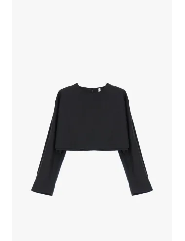 Imperial Fashion | Maglia crop a maniche lunghe | TV53IIC