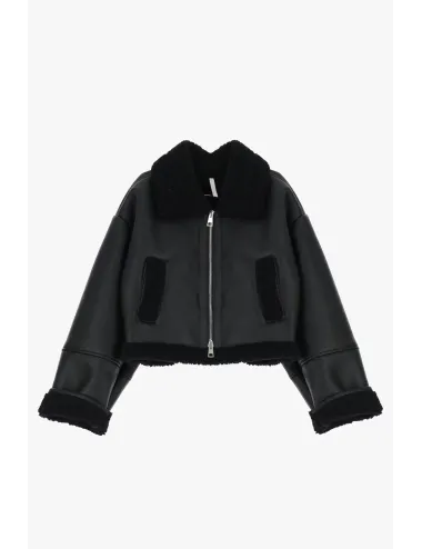 Imperial Fashion | Giubbotto effetto montone con zip | U3025803