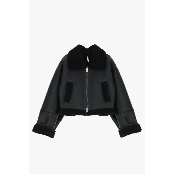 Imperial Fashion | Giubbotto effetto montone con zip | U3025803