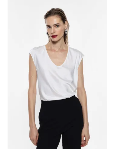 Imperial Fashion | Top senza maniche con scollo a v | REH0IDG