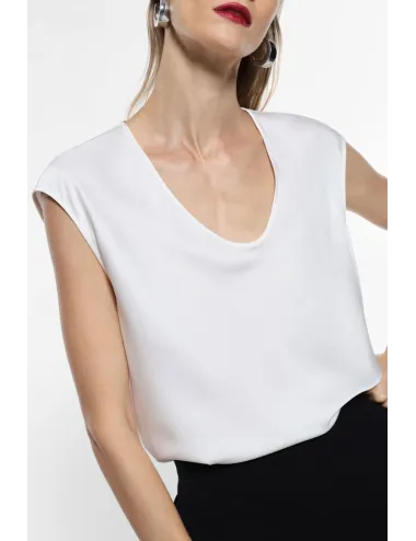 Imperial Fashion | Top senza maniche con scollo a v | REH0IDG